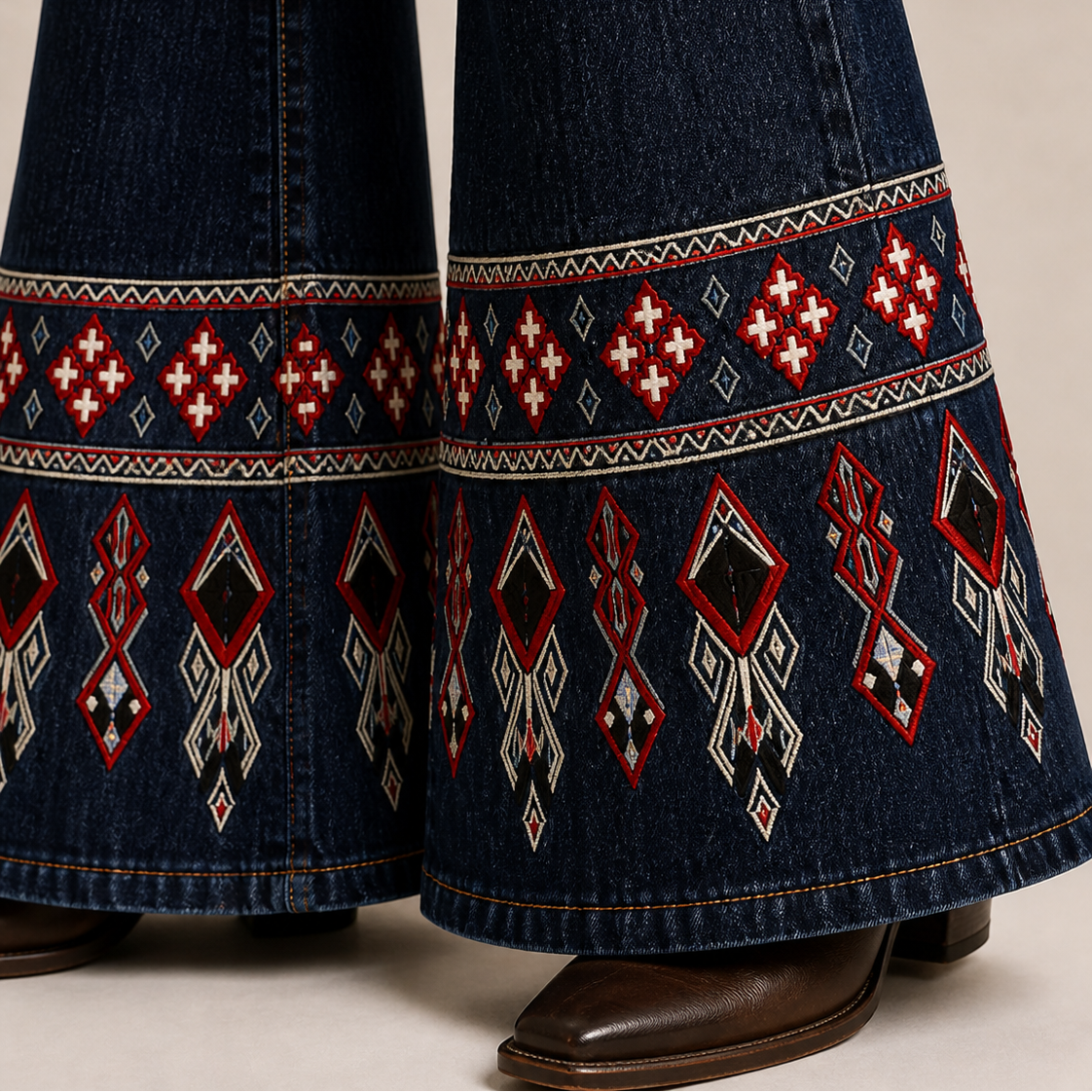 Nilgiri Tale Flared Denim