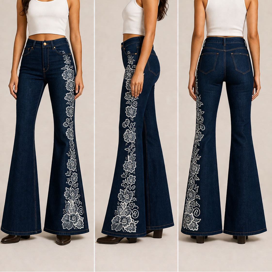 Frost Veil Bootcut Denim