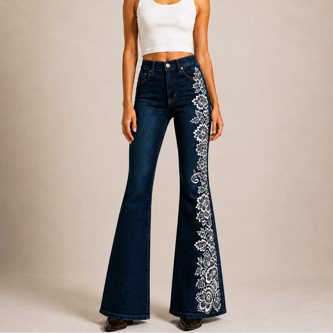Frost Veil Bootcut Denim