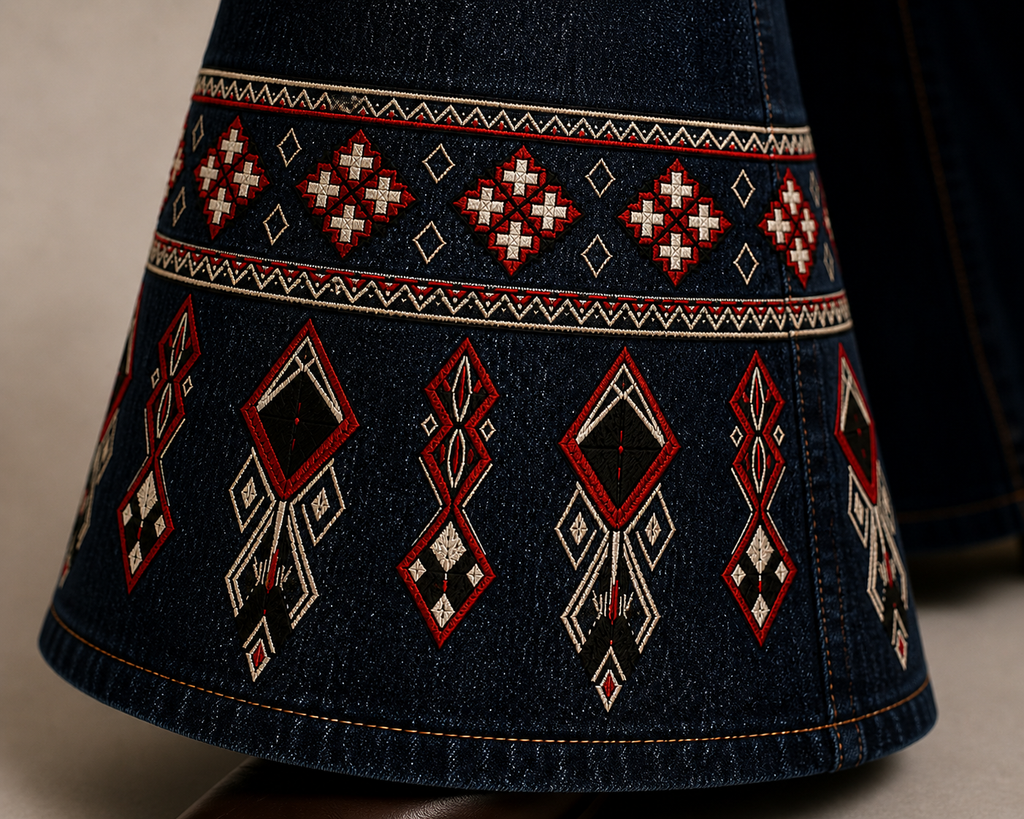 Nilgiri Tale Flared Denim